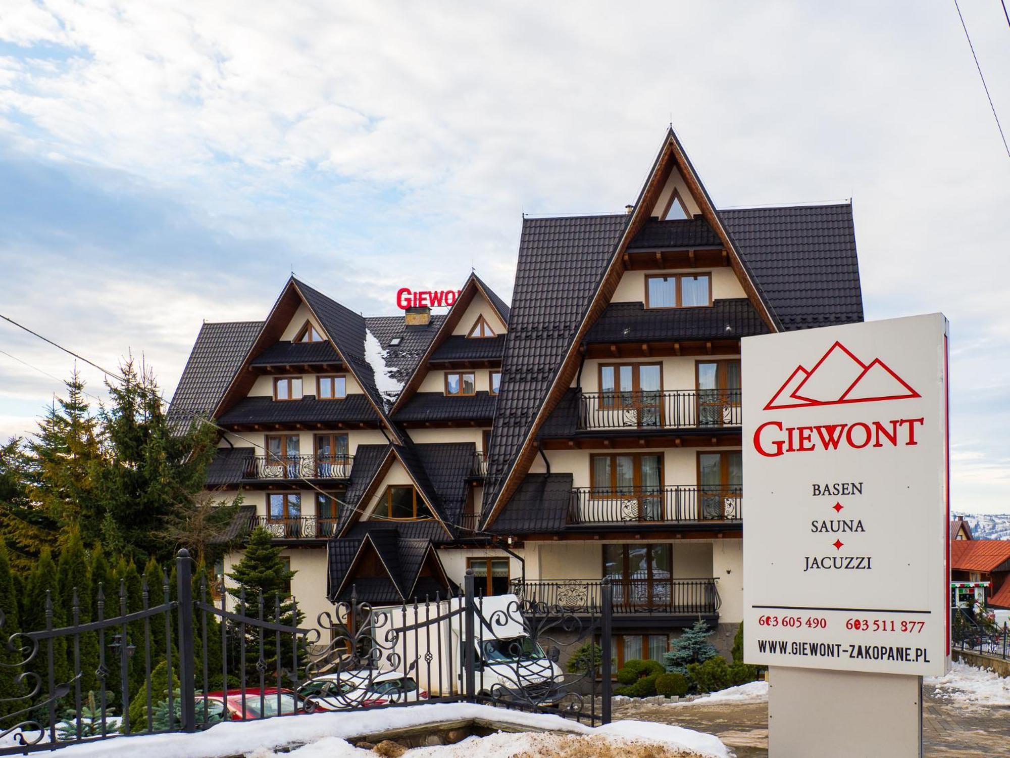 ムジャシフレ Giewont Bed & Breakfast エクステリア 写真